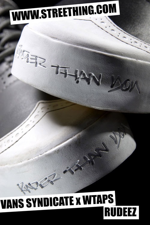 WTAPS x Vans Syndicate Rudeez