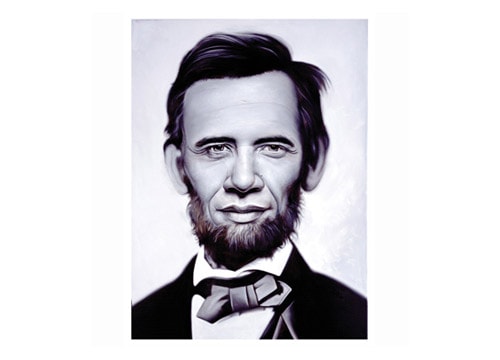 Barack Obama x Ron English