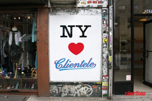 CLIENTELE NYC "NY Love" Campaign
