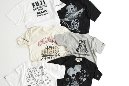 Fuji Rock Festival '08 x Beams Tees