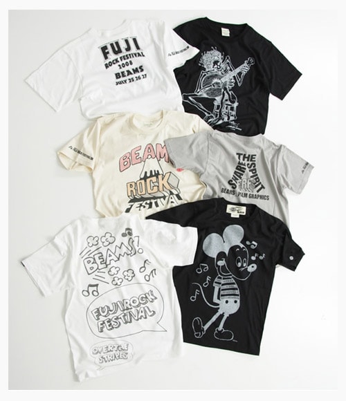 Fuji Rock Festival '08 x Beams Tees