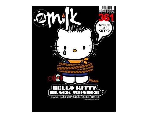 Hello Kitty x SiLLY THING Black Wonder