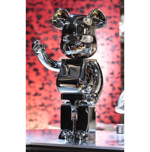 Medicom Toy Bearbrick 400% Stainless Steel