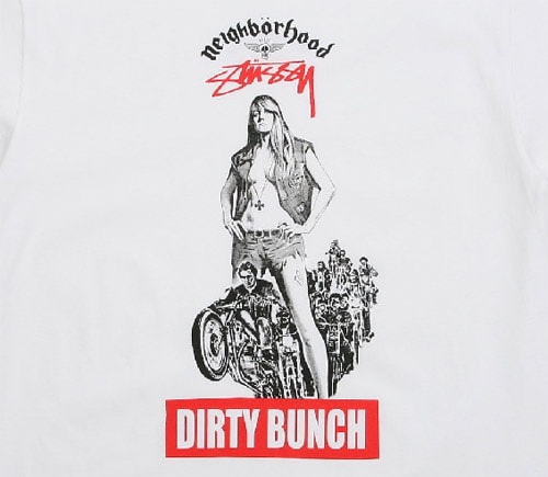 Neighborhood x Stussy Dirty Bunch Crew Tee