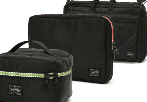 Original Fake x Porter Poach & Brief Case Bag