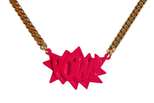 POW Pendant Necklace