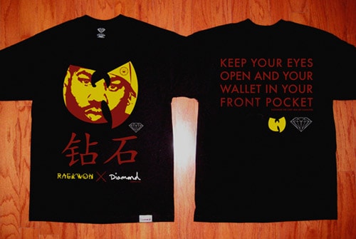 Raekwon x Diamond Supply Co. T-shirt