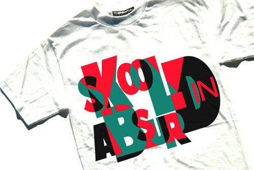 Absurd X Skoold In Korectnuss Tee