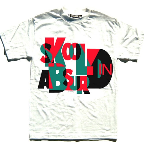 Absurd X Skoold In Korectnuss Tee