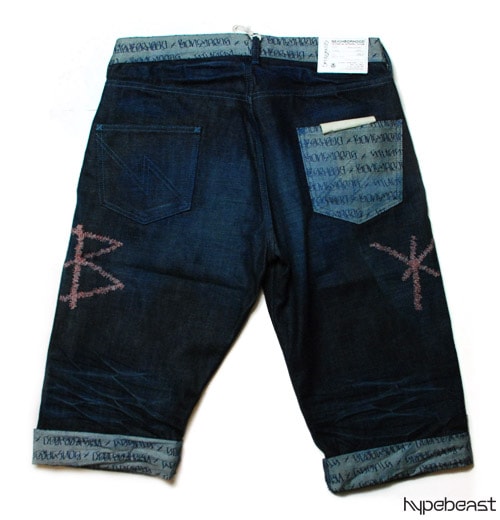 Stussy x Neighborhood Boneyards Denim Shorts 