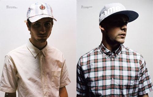 Supreme 2008 Summer Photoshoot in Warp Magazine