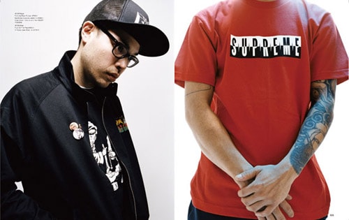 Supreme 2008 Summer Photoshoot in Warp Magazine
