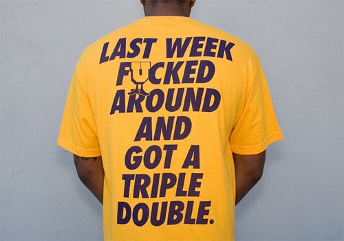 UNDFTD "Triple Double" T-shirt