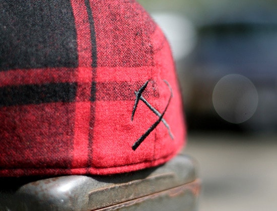 3Sixteen Cross Cut Flannel Fitteds