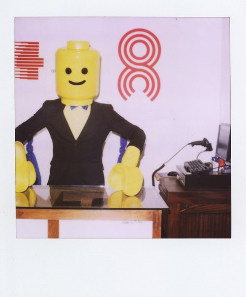 Band of Outsiders LEGO Installation