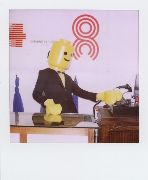 Band of Outsiders LEGO Installation