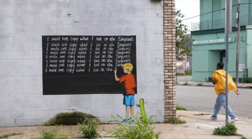 Banksy visits New Orleans