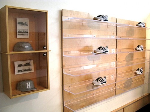HUF x adidas AZX Store Display
