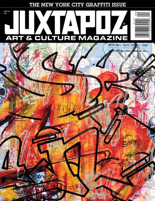 Juxtapoz 2008 September Issue: NYC Graffiti 