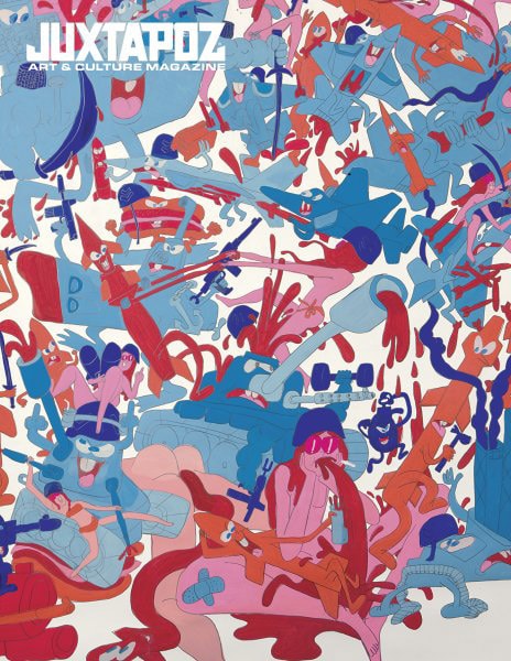 Juxtapoz x Reas - August 2008 Issue #91