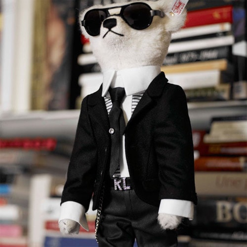 Karl Lagerfield for Steiff Plush Toys