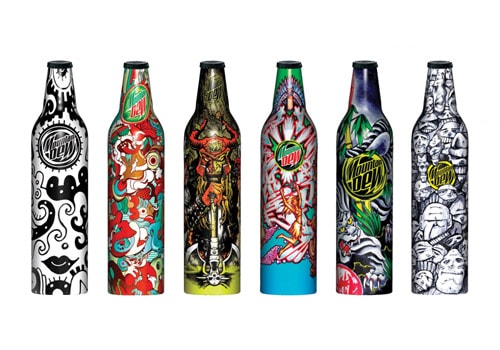 Mountain Dew Green Label Art 2008