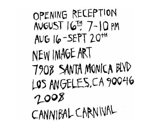 Neck Face Cannibal Carnival Exhibition