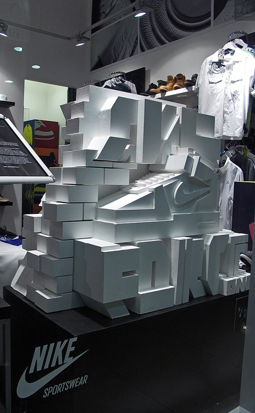 Nike Air Force 1 Sculpture by Sicksystems