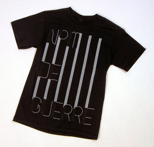 Nom de Guerre 2008 Fall/Winter Tees and Accessories