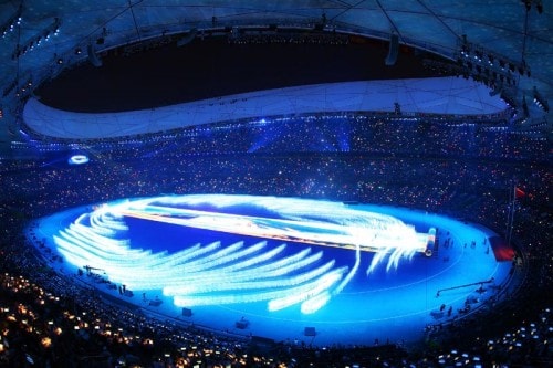 Photography from the Beijing Olympics Opening Ceremonies