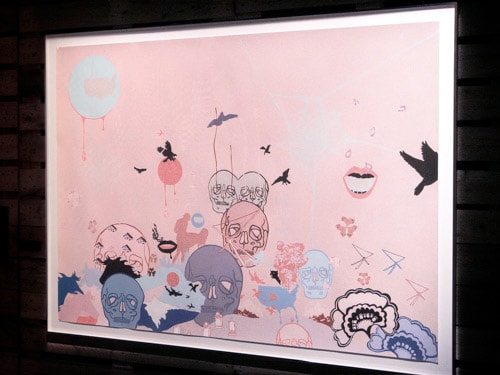 Tetsu "TeT" Nishiyama at Lightning Bolts Exhibition Tokyo