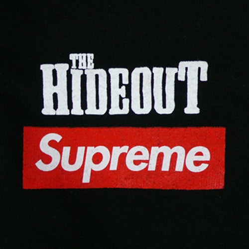 The Hideout x Supreme 10th Anniversary T-shirt