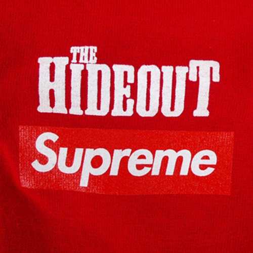 The Hideout x Supreme 10th Anniversary T-shirt