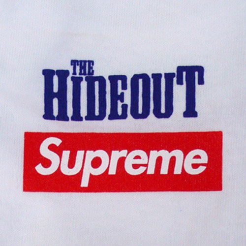 The Hideout x Supreme 10th Anniversary T-shirt