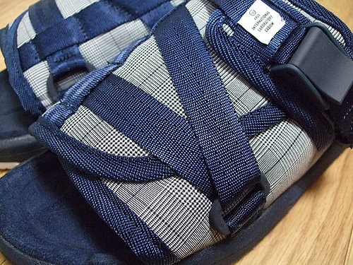 Visvim Glen Check Navy Christo