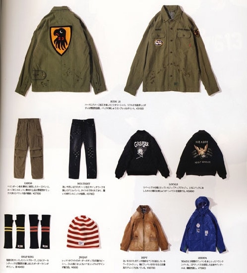 WTAPS 2008 Autumn/Winter Collection "Red Dawn"