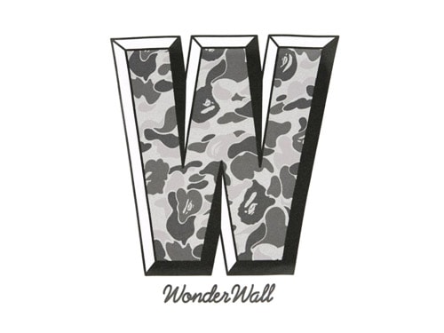 A Bathing Ape for Wonderwall Tees