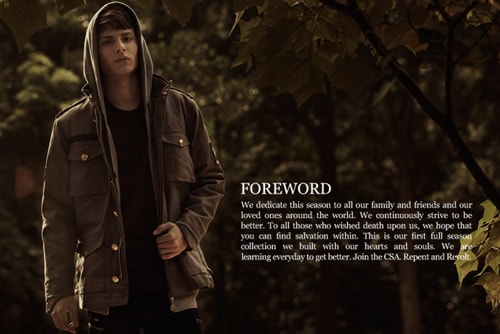CLOT 2008 Fall/Winter C.S.A. Collection 