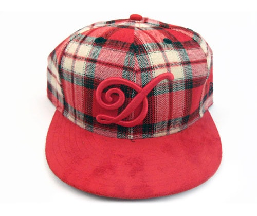 DQM 2008 Fall Uptown Plaid New Era Caps