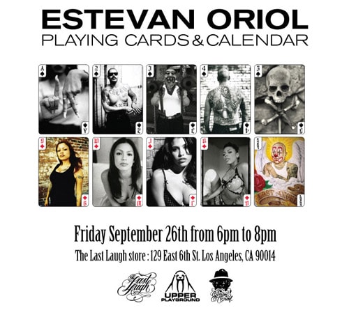 Estevan Oriol Playing Cards & Calendar Release Party