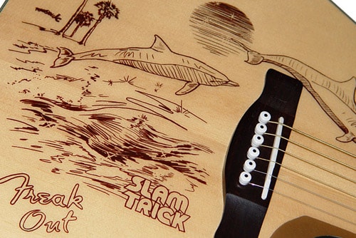 Fergadelic x Slam Trick Fender California Guitar