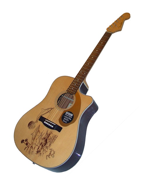 Fergadelic x Slam Trick Fender California Guitar