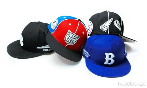 Flight Club x Mitchell & Ness Brooklyn - Ball Busters Fitted Caps