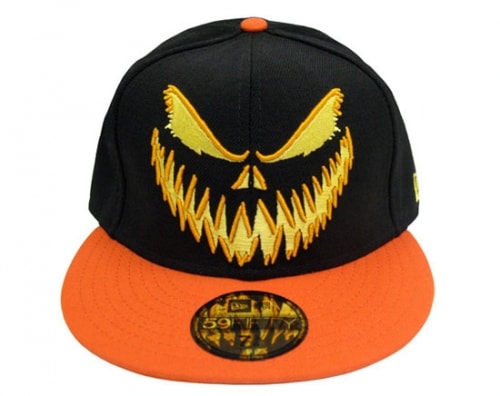 Flying Coffin Halloween Tee & Cap 