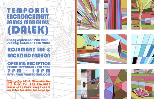 James Marshall (Dalek) - "Temporal Encroachment" Exhibition