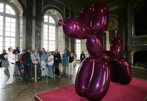 Jeff Koons - Chateau de Versailles Exhibition