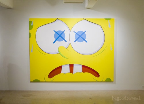 KAWS "Saturated" Show Opening