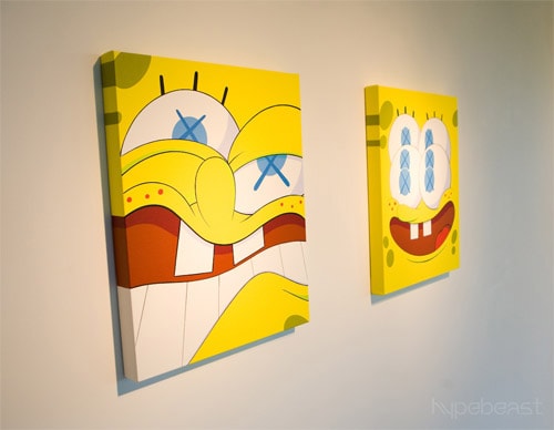 KAWS "Saturated" Show Opening