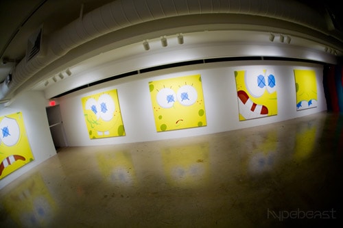 KAWS "Saturated" Show Opening