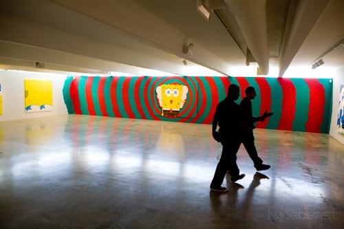 KAWS "Saturated" Show Opening
